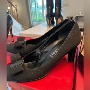 Salvatore Ferragamo heels, excellent condition, low mileage!